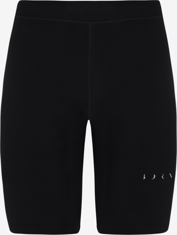 Born Living Yoga Skinny Athletic Pants 'Bay' in Black: front