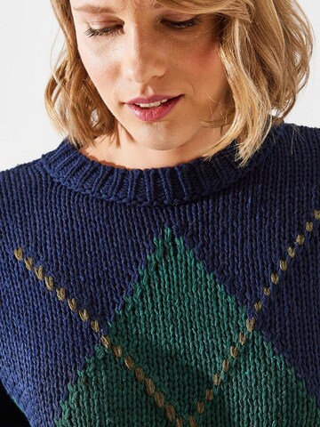 Pull-over 'Pullover' Bianco Lucci en bleu