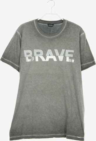 DIESEL Shirt in S in Grey: front