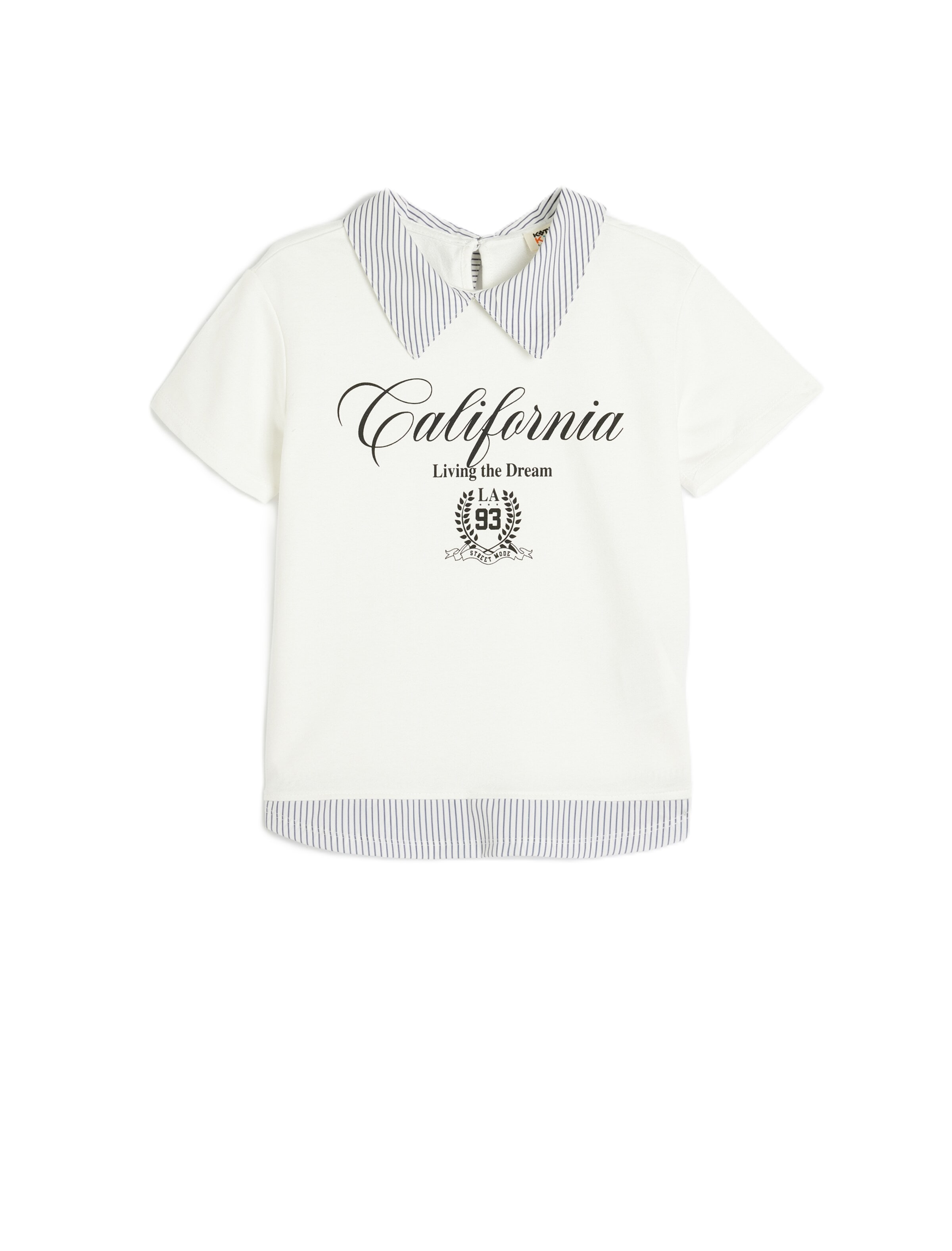 Koton Shirt in Wit: voorkant
