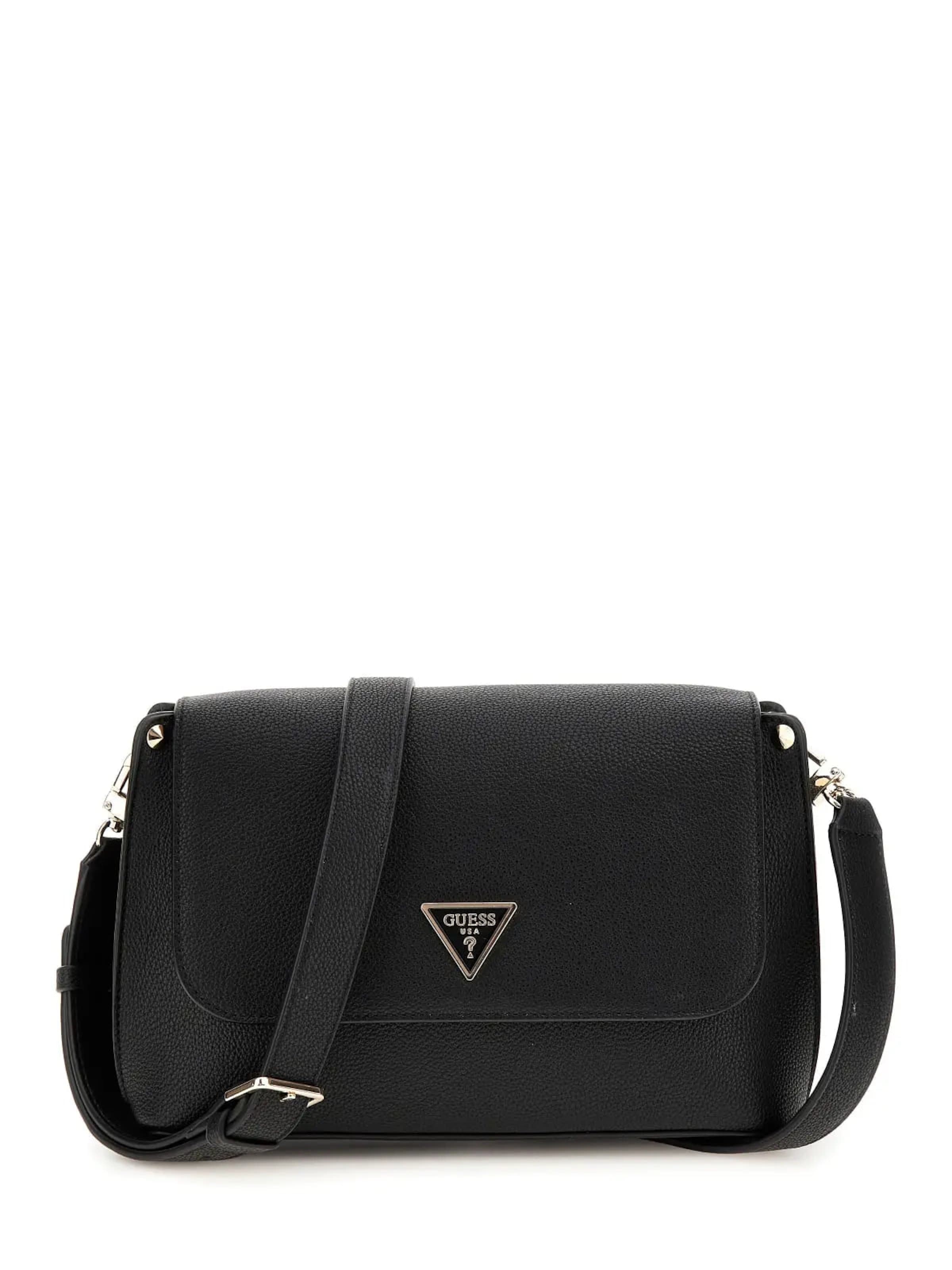 Sac à bandoulière 'Emiliya' GUESS en noir : devant