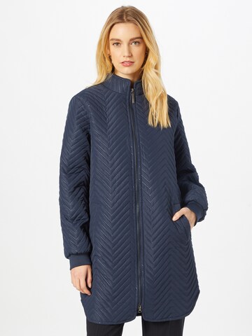 Fransa Between-Season Jacket 'FRESFIMO' in Blue: front