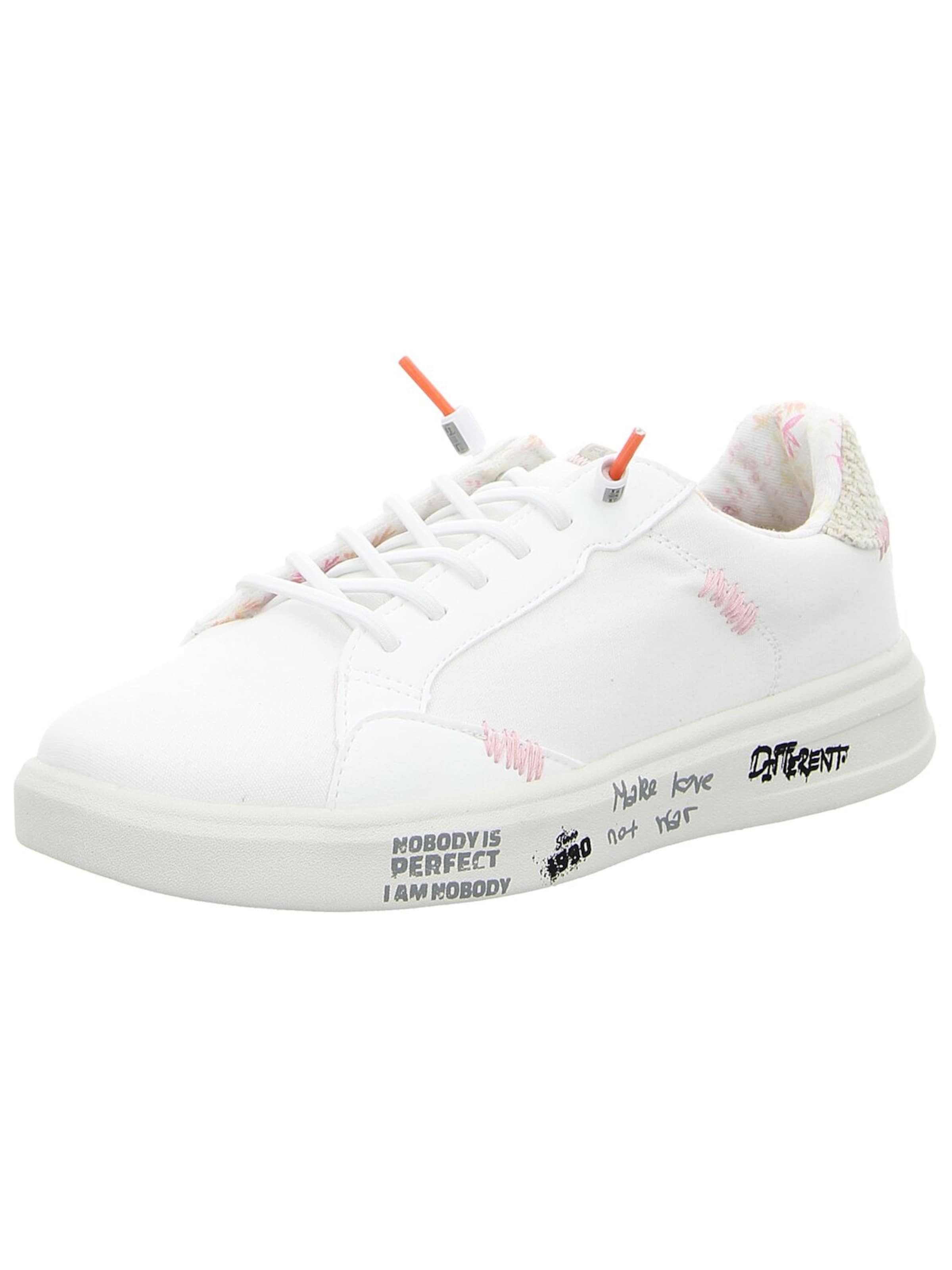 Fusion Athletic Lace-Up Shoes 'ALEXA' in White: front