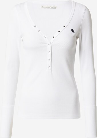 Abercrombie & Fitch - Camisa em branco: frente