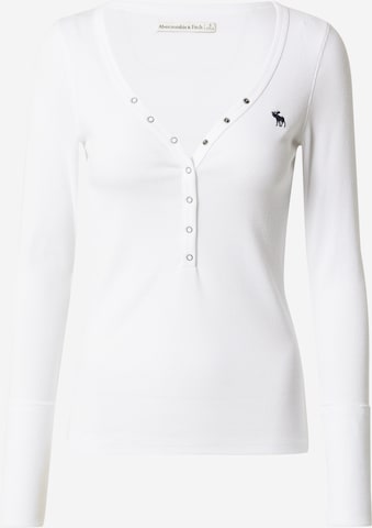 Abercrombie & Fitch Shirt in White: front