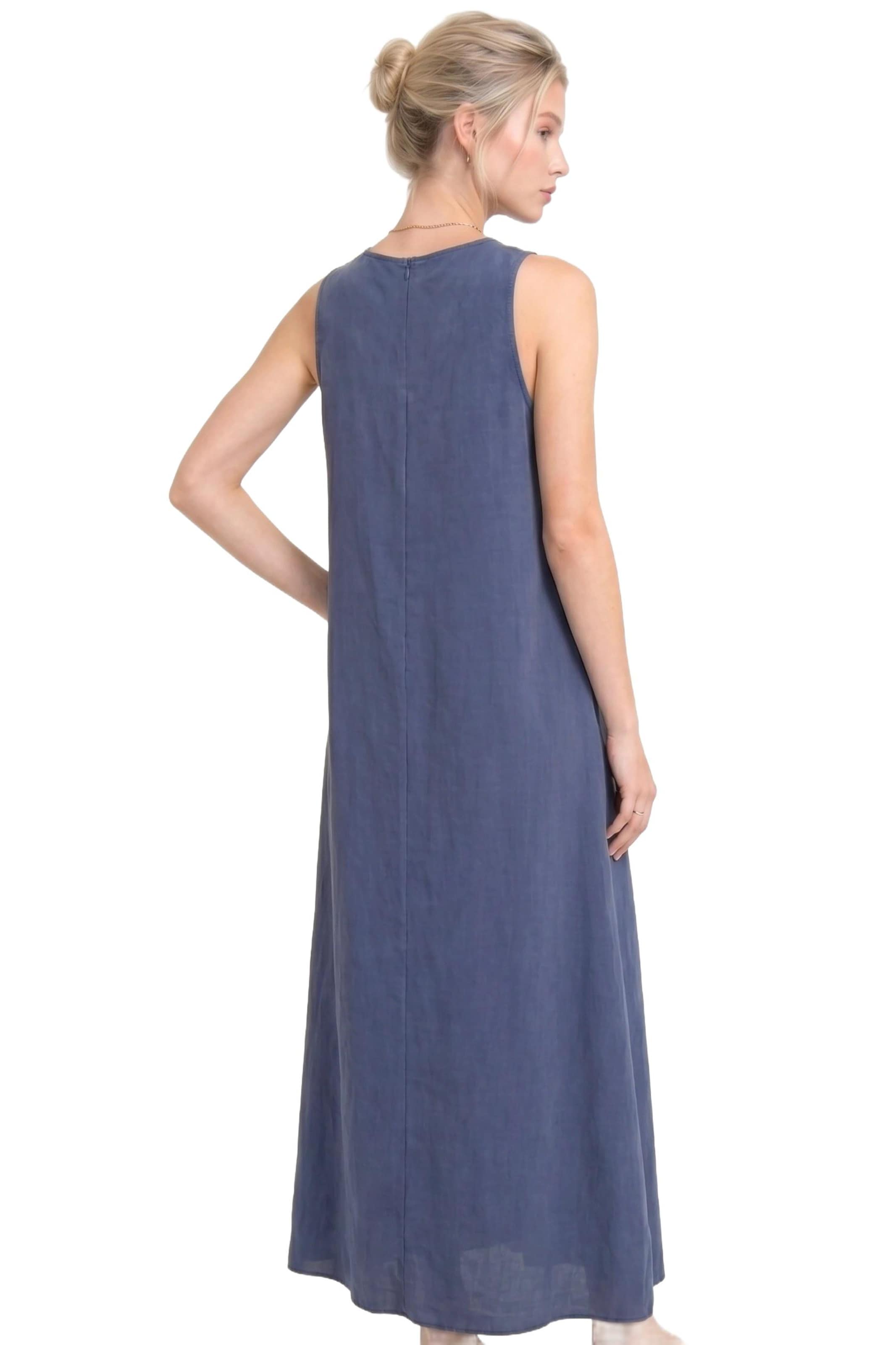 No Matter What Kleid in Blau