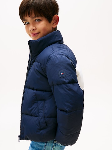 TOMMY HILFIGER Übergangsjacke in Blau