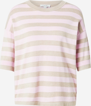 Pull-over 'Morla' b.young en beige : devant