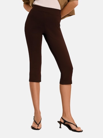 Lipsy Skinny Hose in Braun: Vorderseite