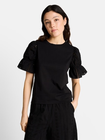 TOM TAILOR DENIM Shirt in Black: front