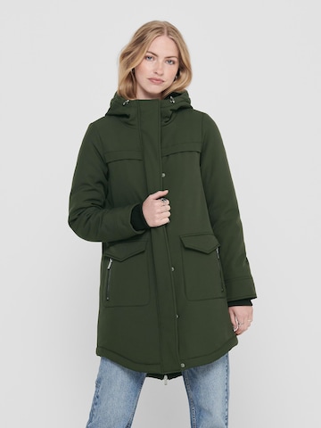 ONLY Between-Seasons Parka 'Maastricht' in Green: front