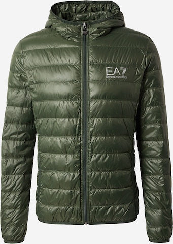 Green sales ea7 coat
