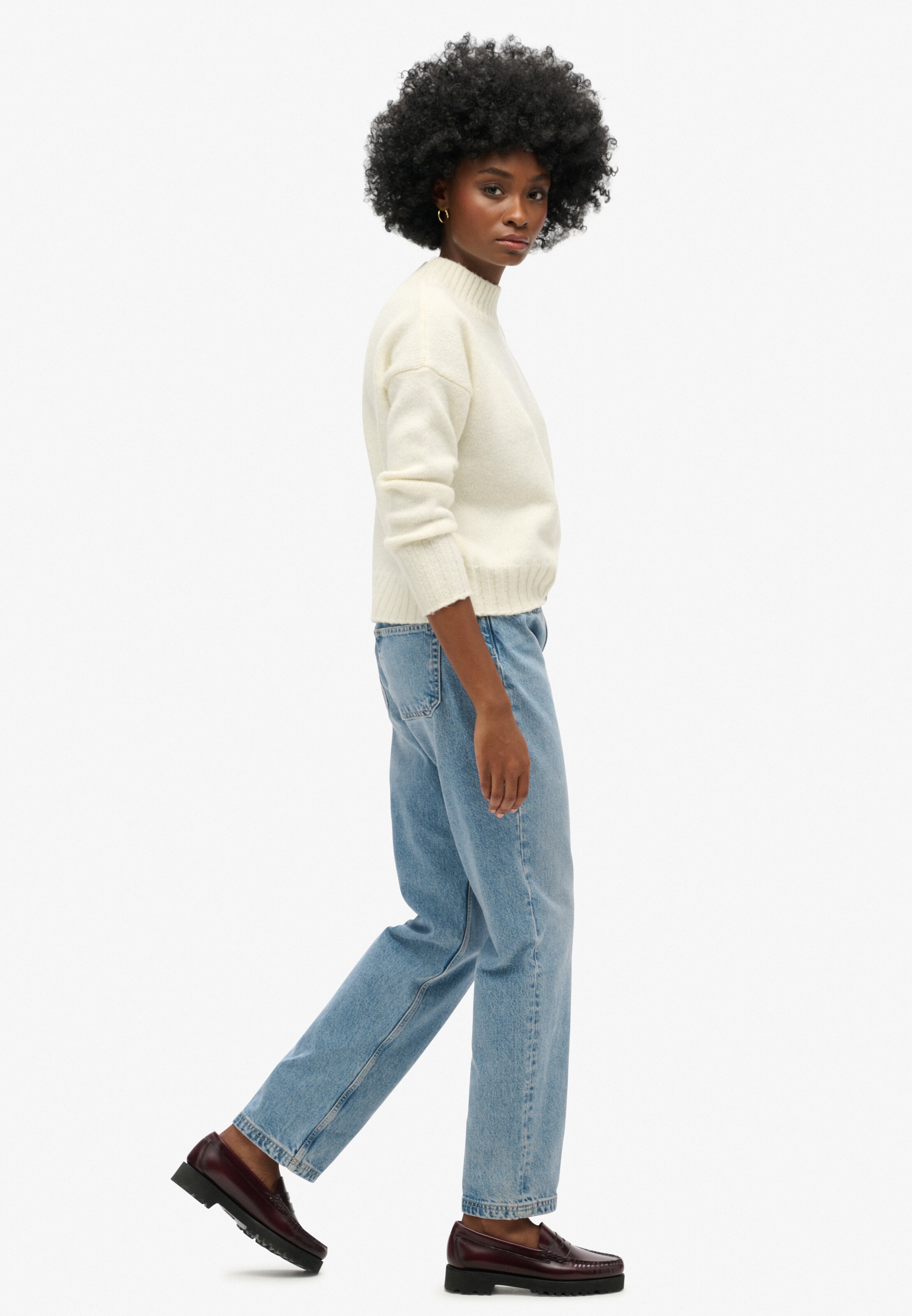 Superdry & Co Regular Jeans in Blauw