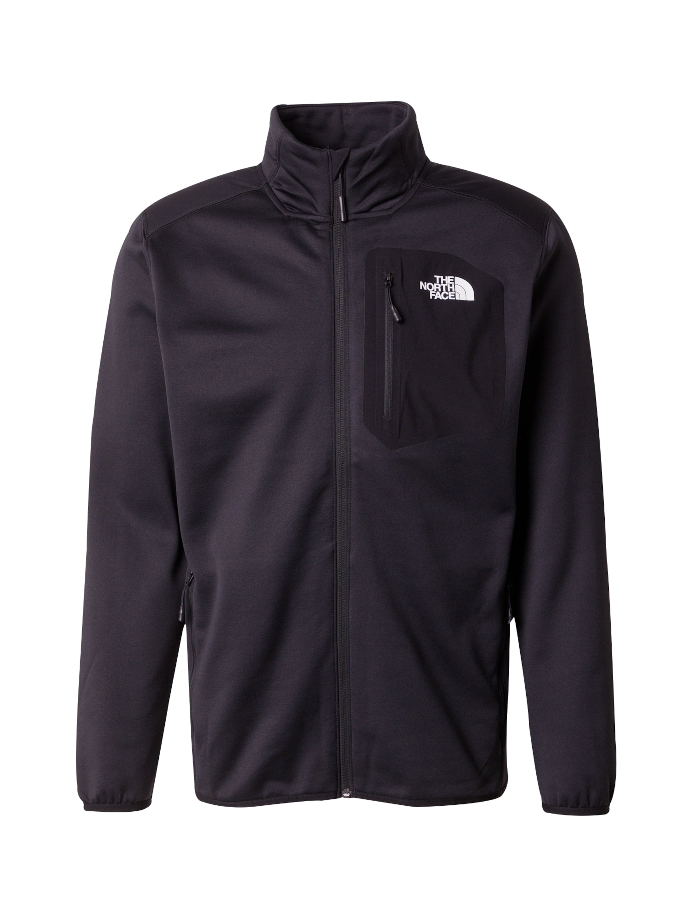 Jachetă  fleece funcțională de la THE NORTH FACE pe negru: față