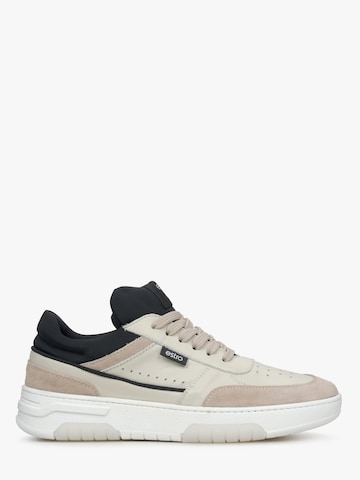 Estro Sneakers laag '09-3150' in Beige: voorkant