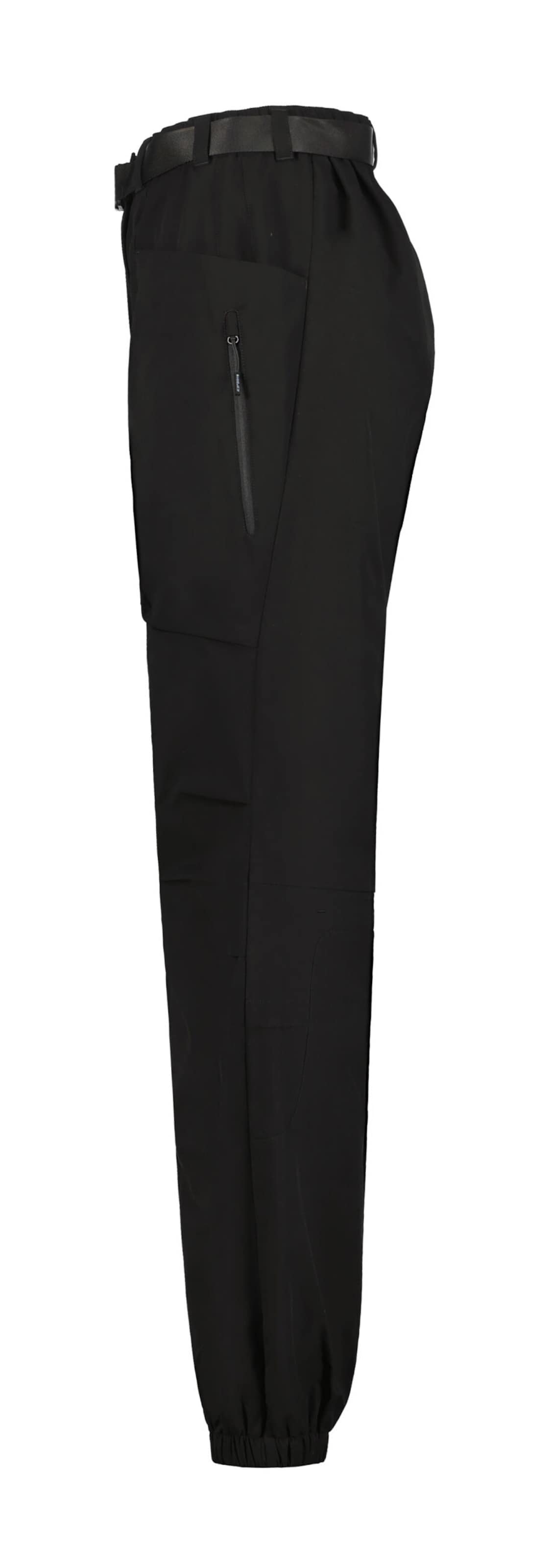 ICEPEAK Свободный крой Штаны в спортивном стиле 'Barryton' в Черный