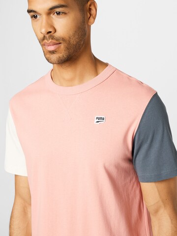 T-Shirt 'Downtown' PUMA en rose