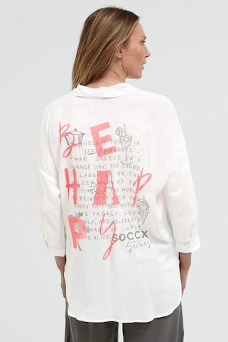 Soccx Blouse in White