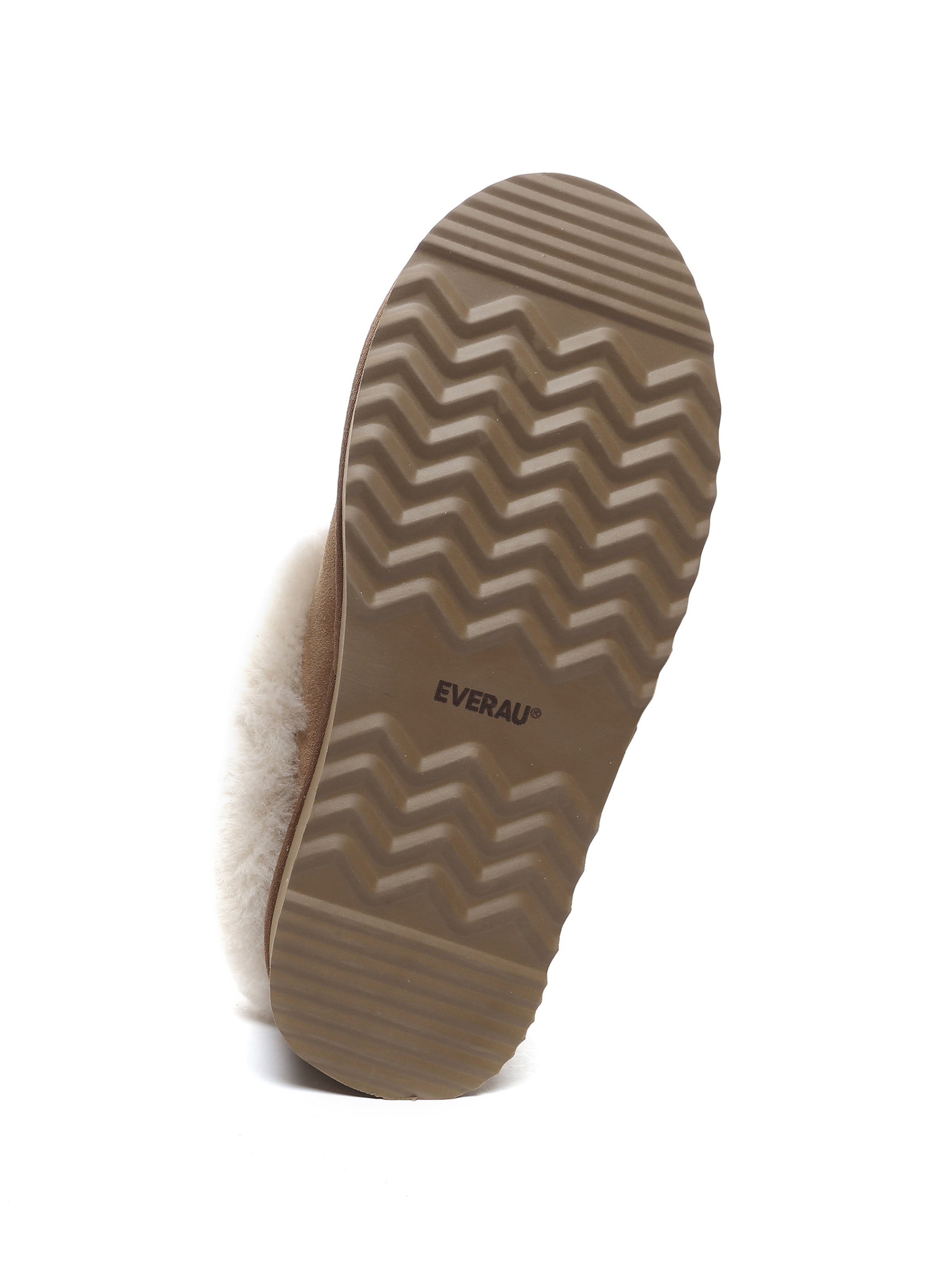 Everau Papuče 'Topknot' - Hnedá