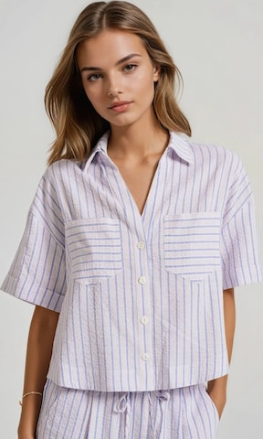 Funky BuddhaBluza - ljubičasta boja: prednji dio