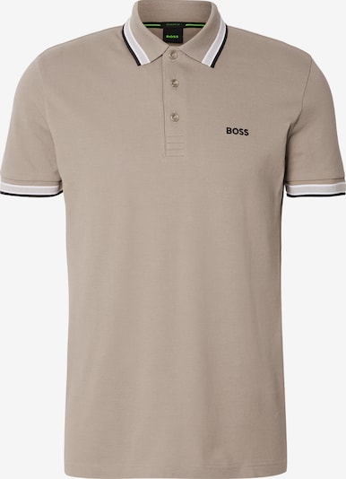 BOSS Paita 'Paddy' koossa XS värissä khaki / musta / valkoinen, Tuotenäkymä