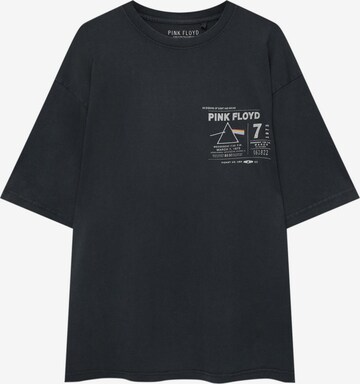 Pull&Bear T-Shirt in Schwarz: predná strana