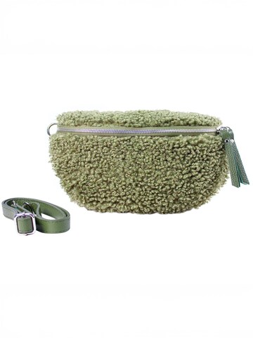 lePelou Fanny Pack 'EMMA' in Green: front