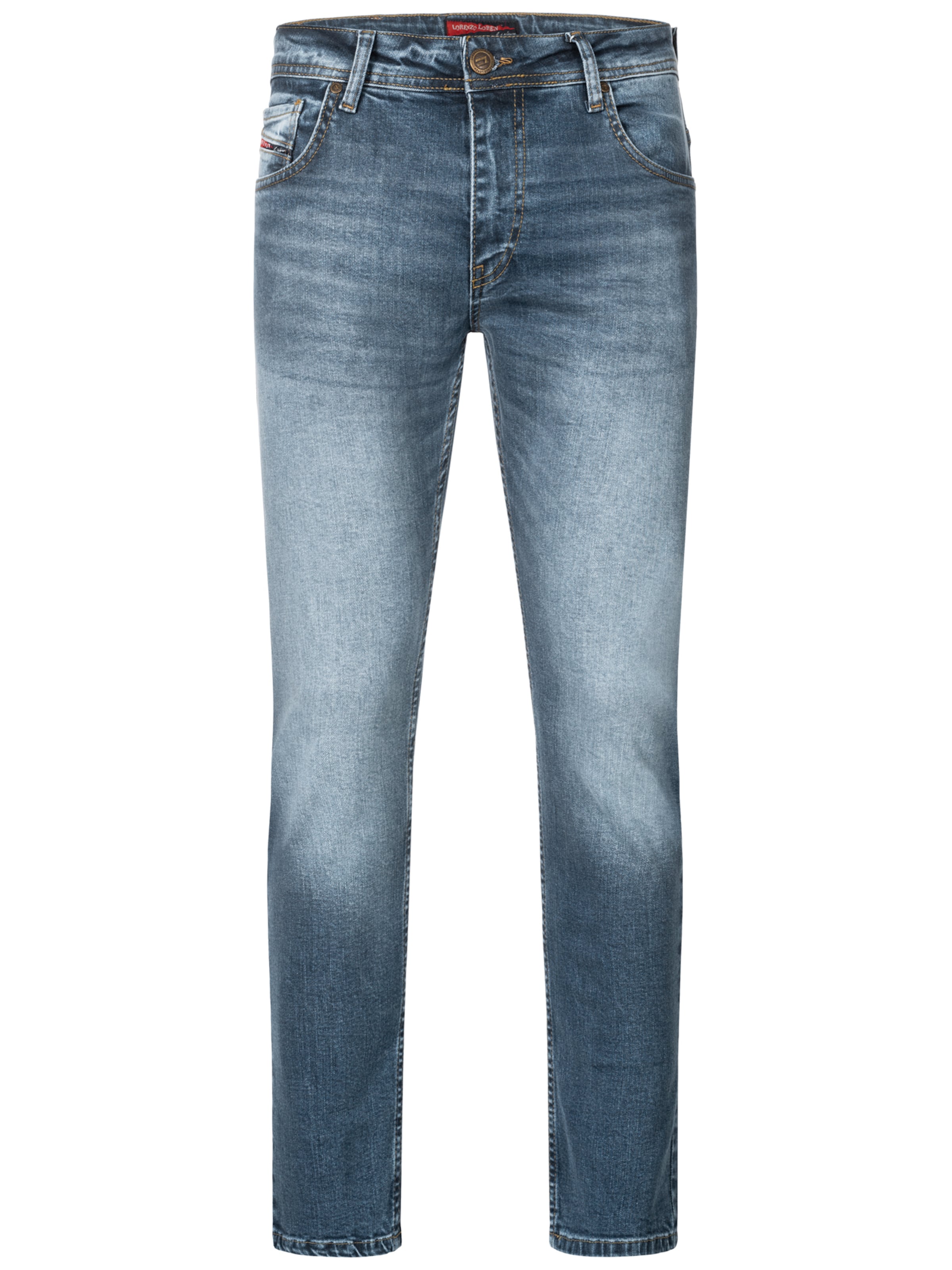 Lorenzo Loren Regular Jeans ' Regular Fit ' in Blue: front