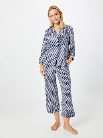Pijama 'COSE' de la Kate Spade pe albastru: față