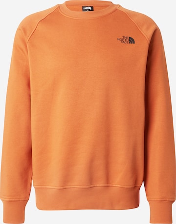 THE NORTH FACE Sweatshirt in Brown: front