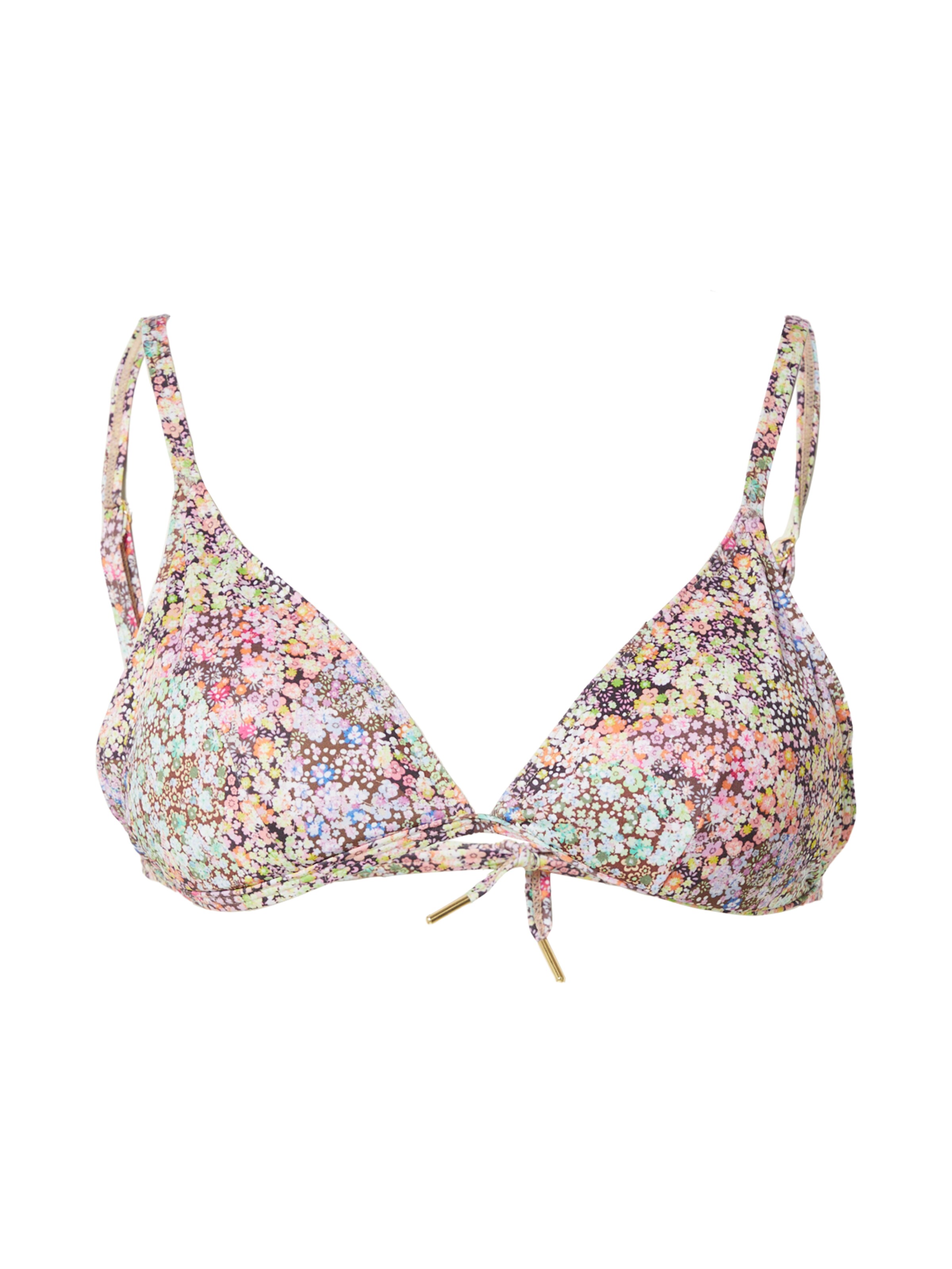 Underprotection Triangle Bikini top 'TENNA' in Purple: front