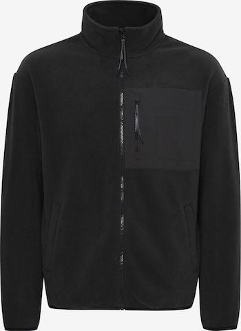 BLEND Fleecejacke in Schwarz: Vorderseite