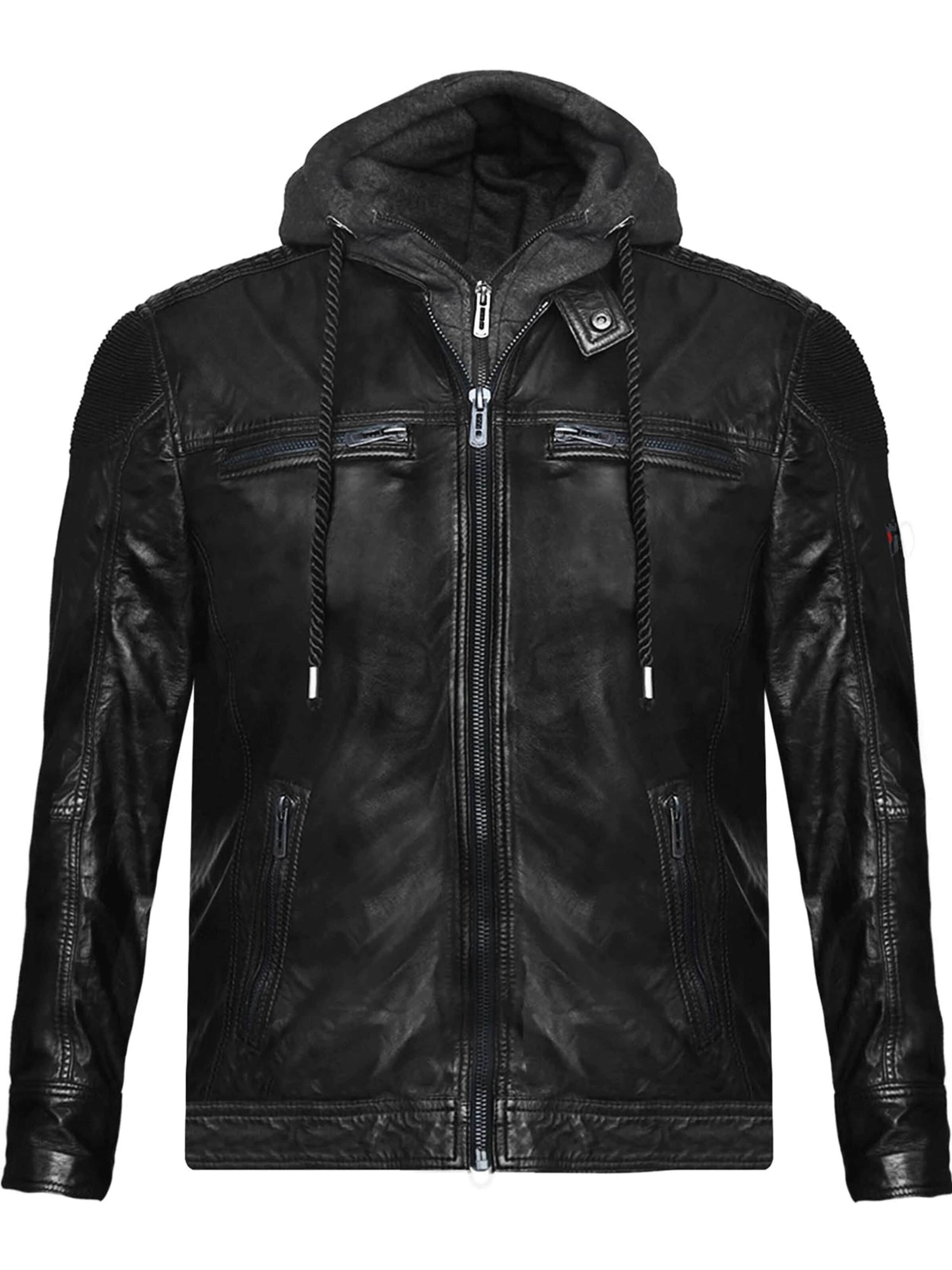 Veste mi-saison 'Felix' Agamaa en noir