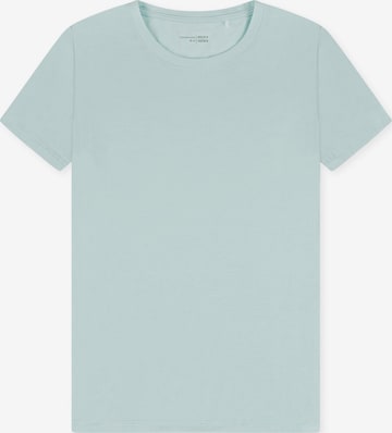 T-shirt ' Mix & Relax ' SCHIESSER en vert : devant