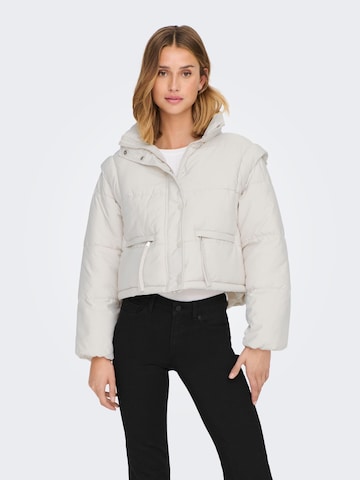 JDY Between-Season Jacket 'MILO' in Beige: front