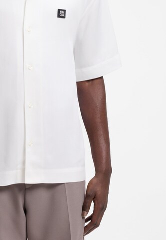 HUGO Comfort Fit Hemd 'Espino' in Weiß