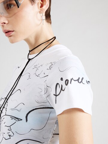 T-shirt Fiorucci en blanc