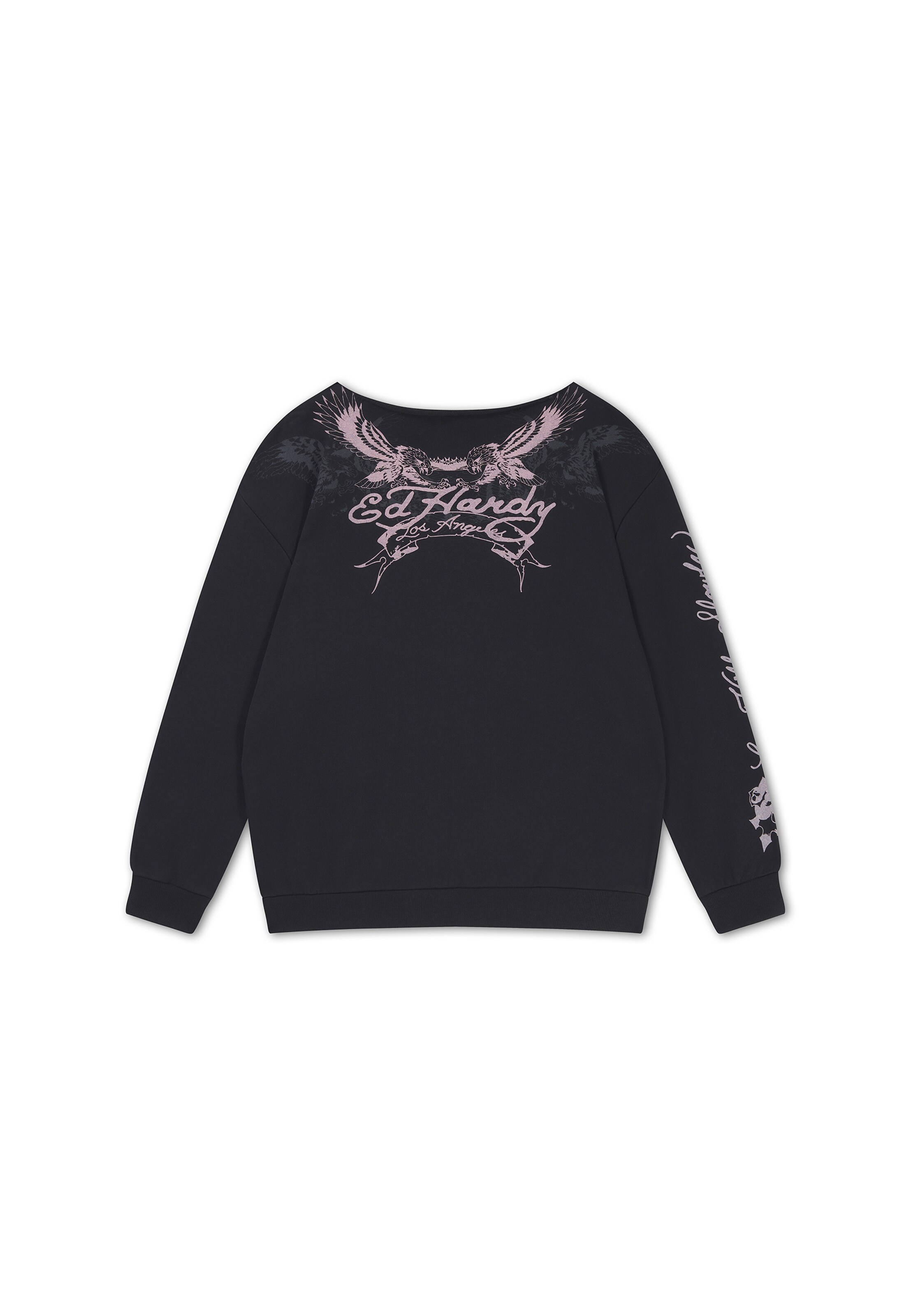 juoda Ed Hardy Megztinis: galas