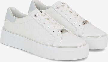 Calvin Klein Platform trainers in White