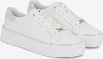 Calvin Klein - Zapatillas deportivas bajas en blanco