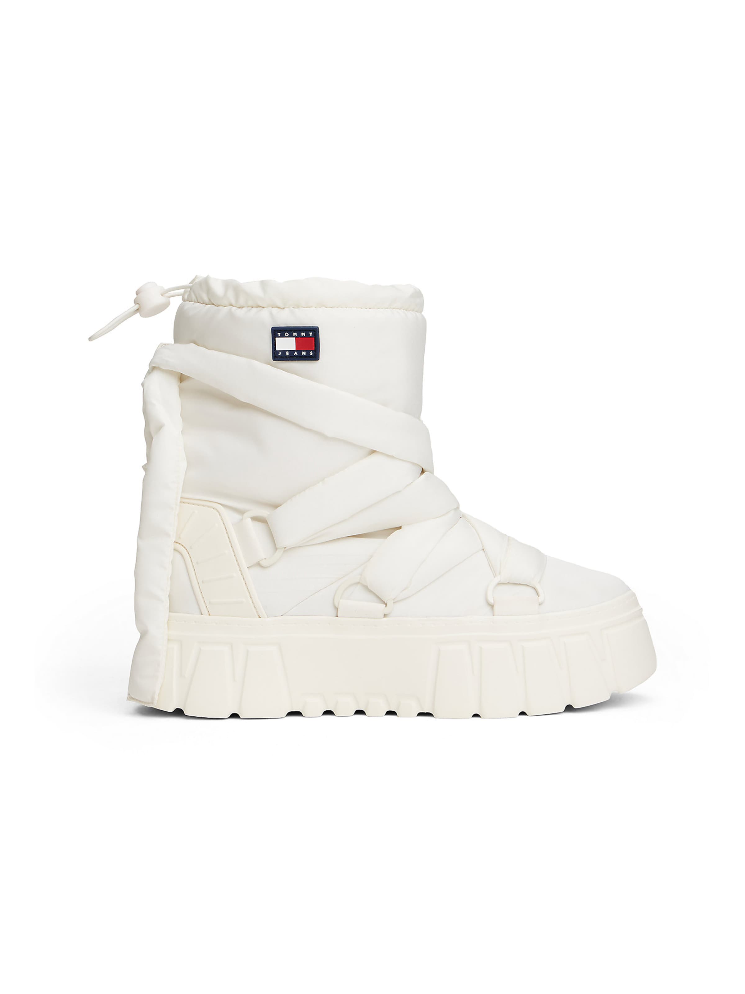 Après-ski Tommy Jeans en blanc
