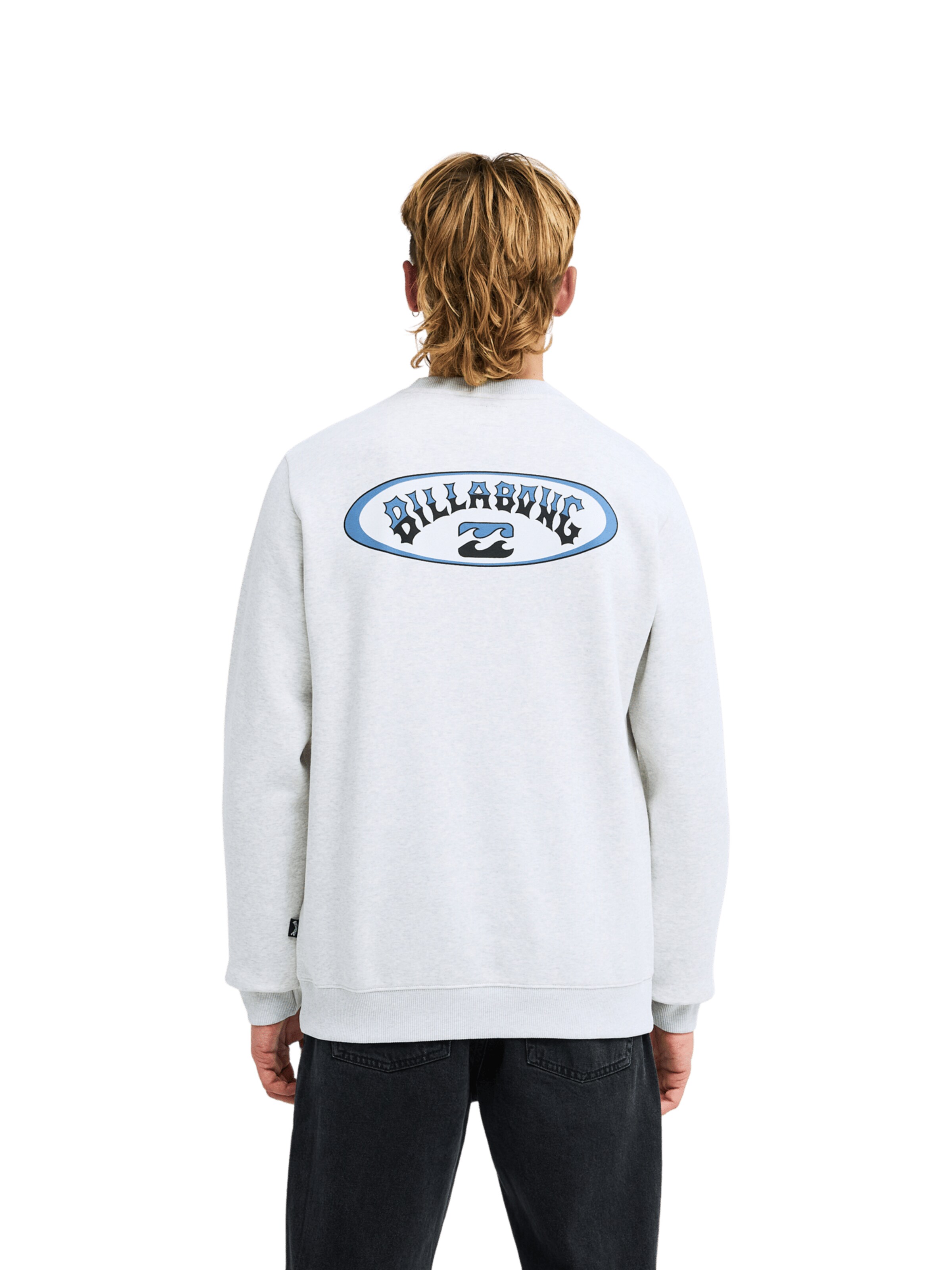 BILLABONG Sweatshirt in Grau: Vorderseite