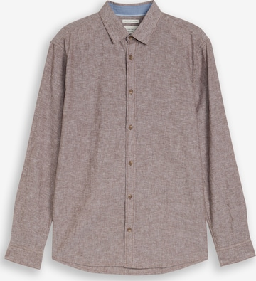 TOM TAILOR Рубашка в Коричневый: спереди