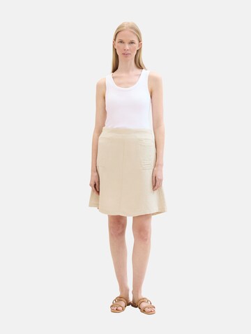 Jupe TOM TAILOR en beige