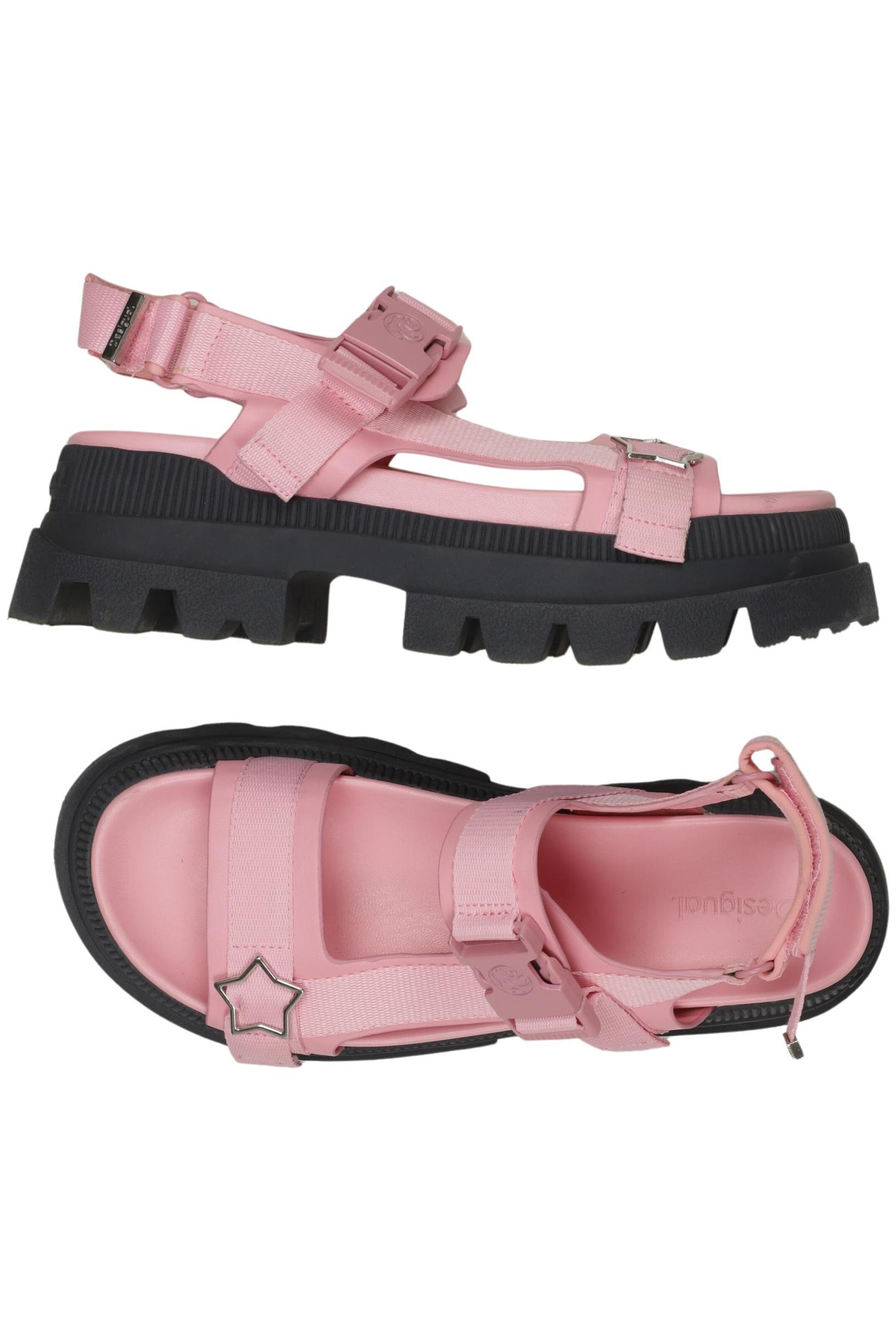 Desigual Sandals & High-Heeled Sandals in 39 in Pink: front