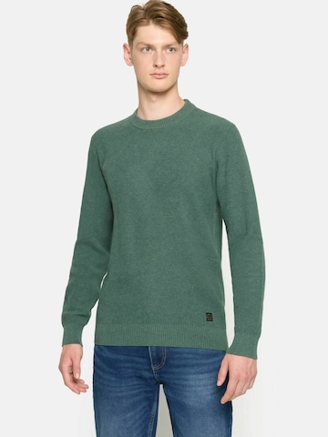 Pullover 'Nico' di Signal in verde: frontale