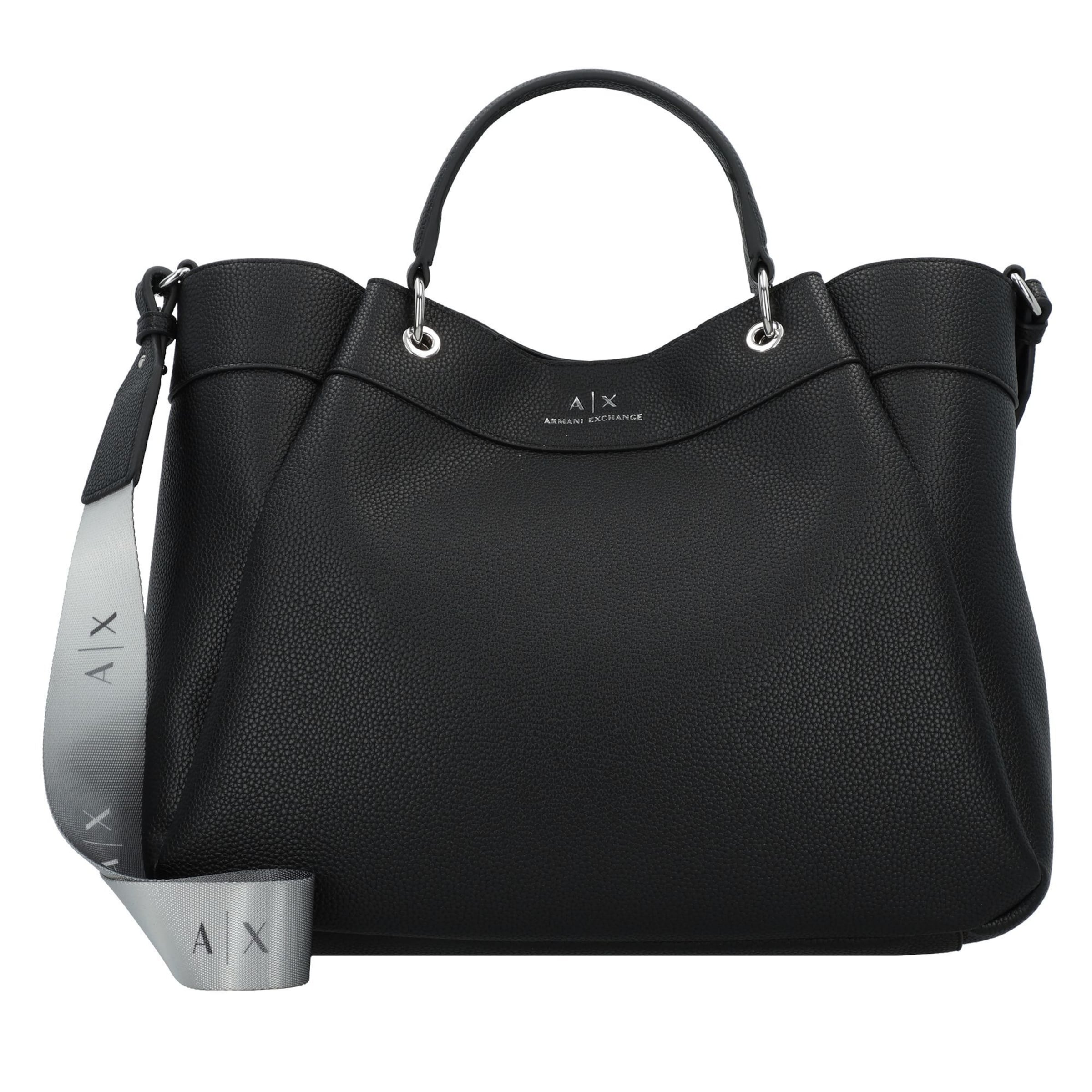 ARMANI EXCHANGE Shopper in Black: front