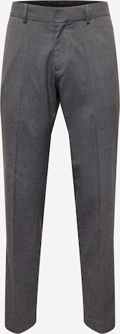 BURTON MENSWEAR LONDON Slim fit Chino trousers in Grey: front