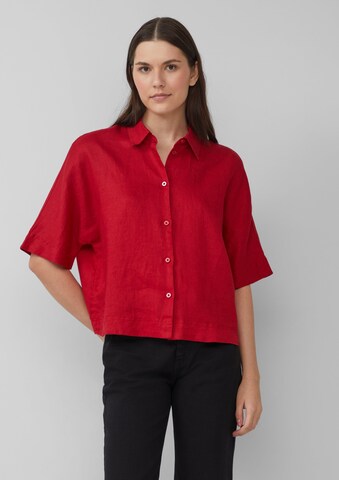 s.Oliver Bluse in Rot: Vorderseite