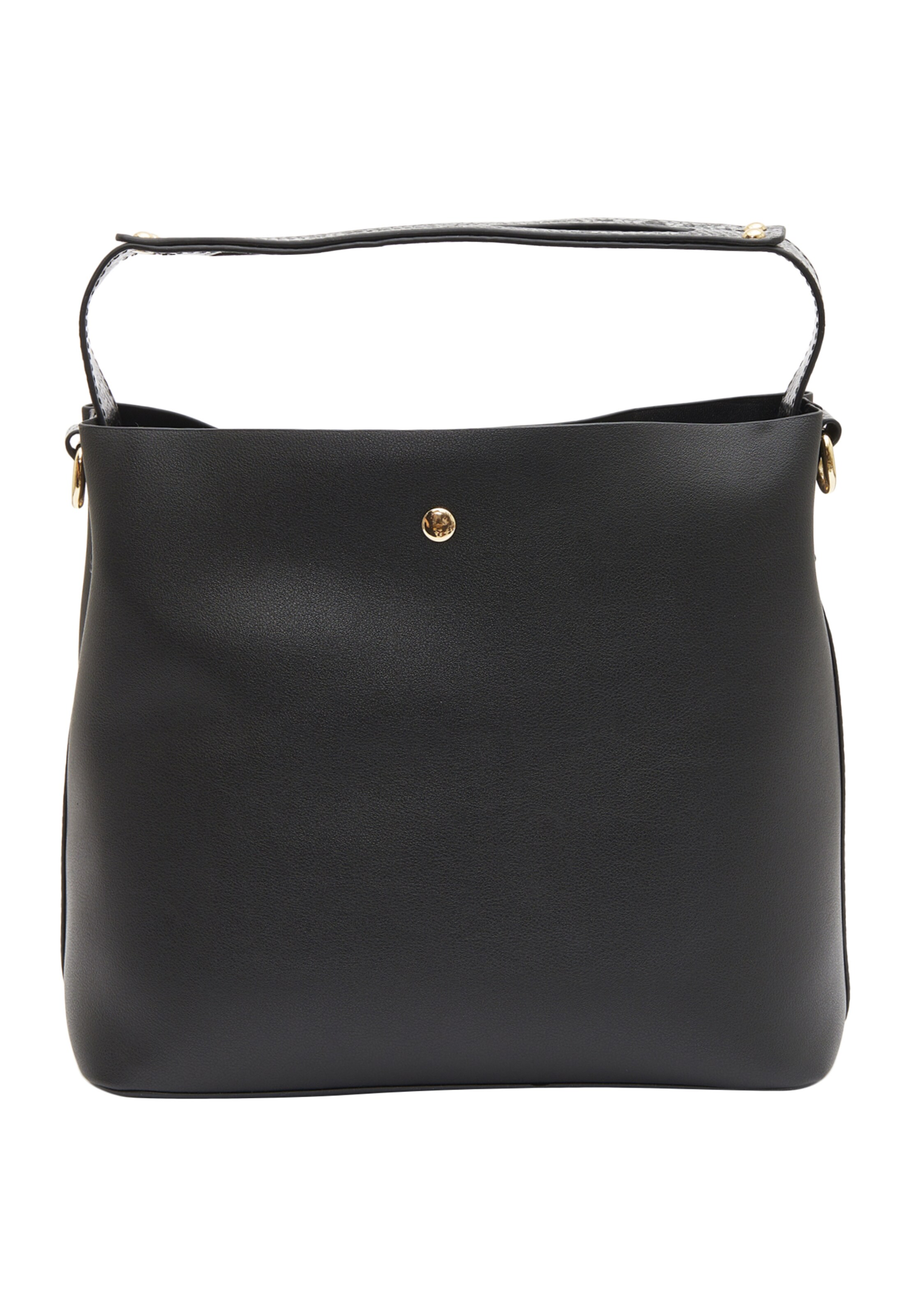 melns Usha Rokassomiņa: no priekšpuses